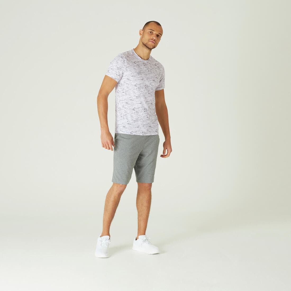 T-shirt slim en coton Homme