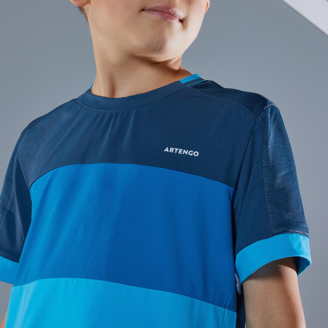 T-shirt de tennis garcon - TTS dry