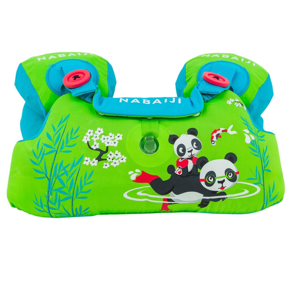 Brassards-ceinture piscine évolutif TISWIM enfant bleu "DRAGON"