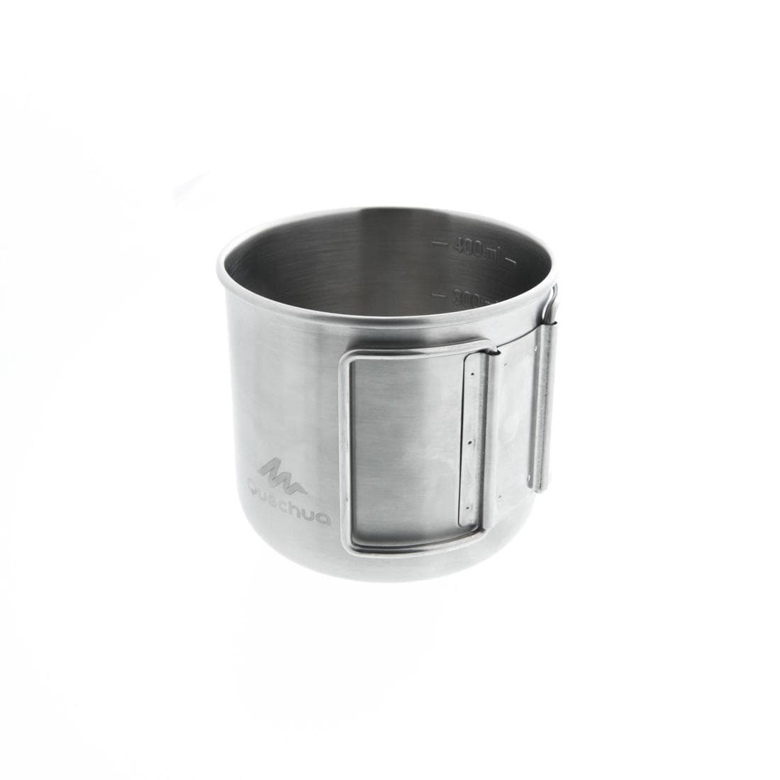 Tasse 500 acier inox 0,4L, pour la randonnée et le camping.