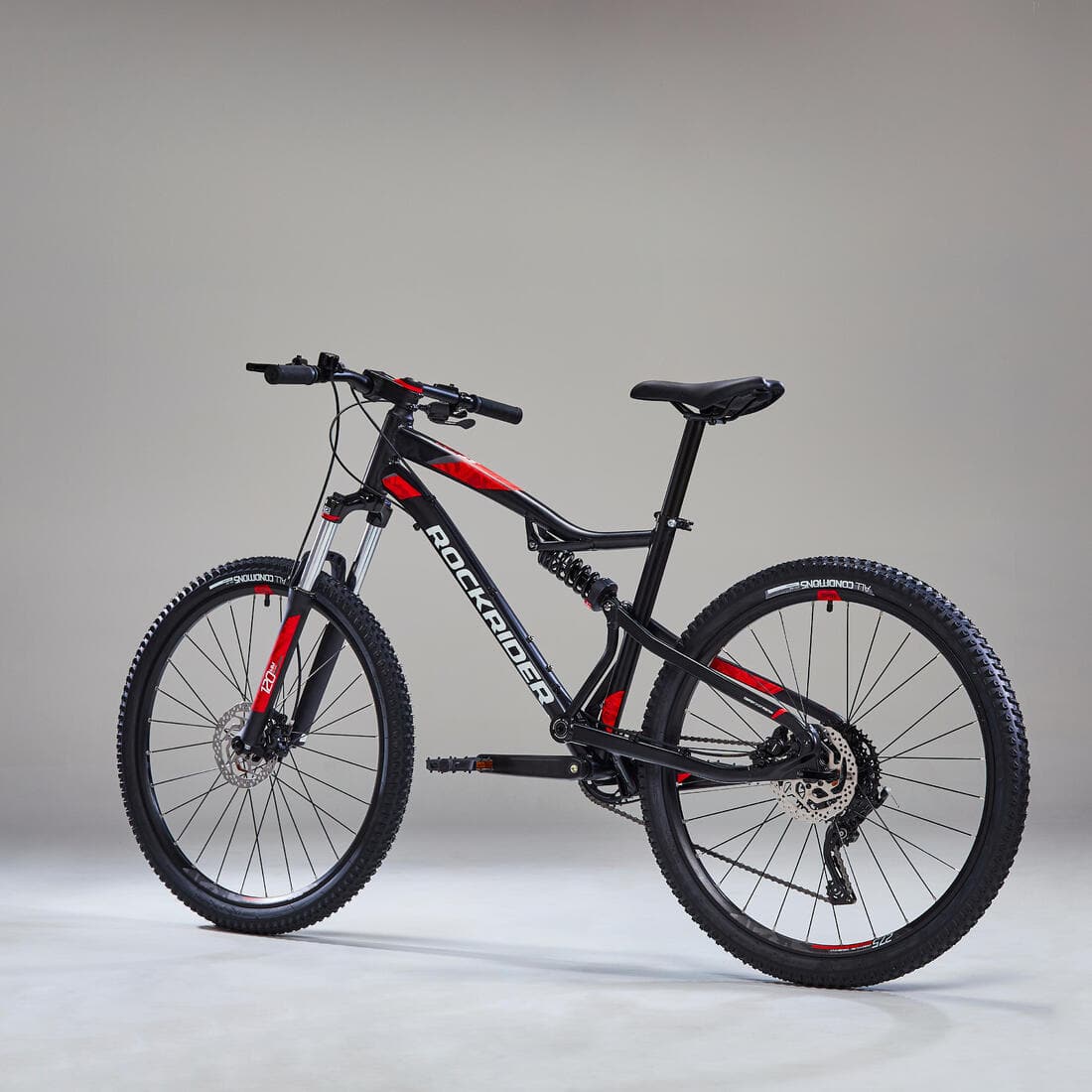 VÉLO VTT ST 530 S NOIR ROUGE 27,5"