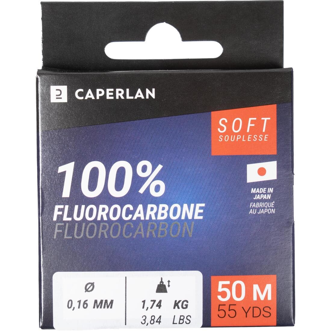 FIL DE PÊCHE FLUOROCARBONE SOFT 100% 50M