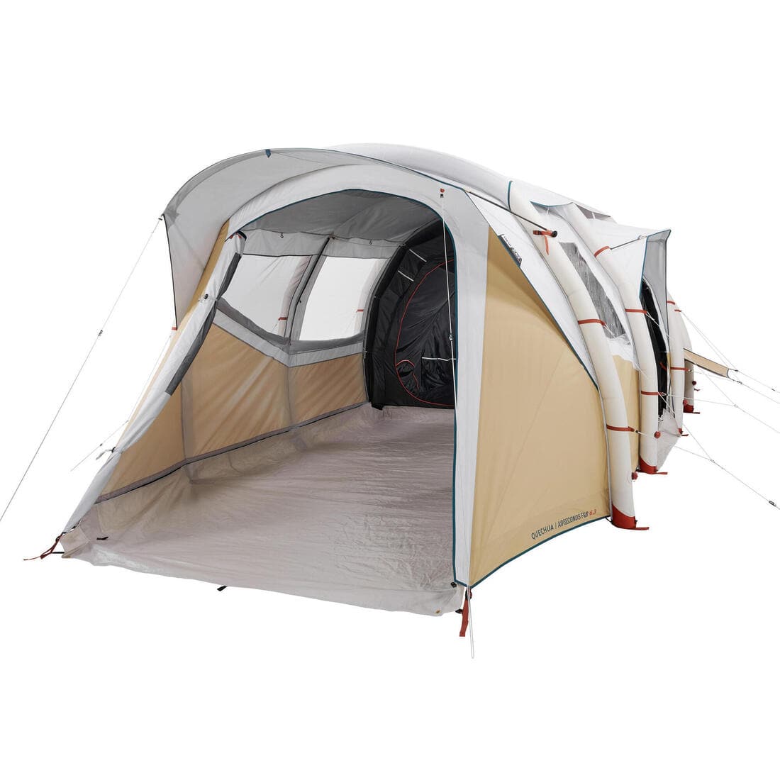 Tente gonflable de camping - Air Seconds 6.3 F&B - 6 Places - 3 Chambres