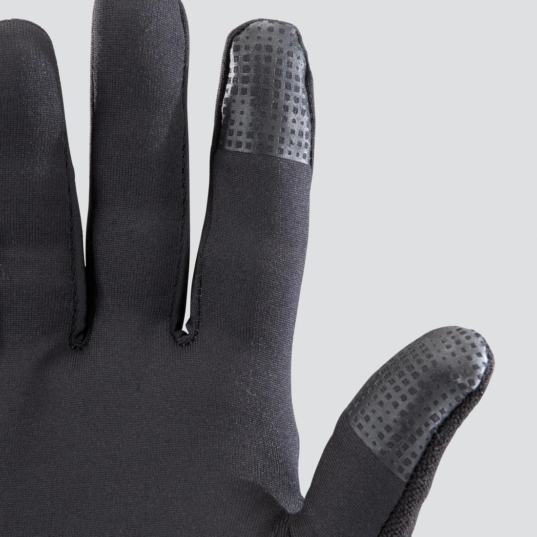 Gants de running avec moufle amovible - Evolutiv' bleu marine