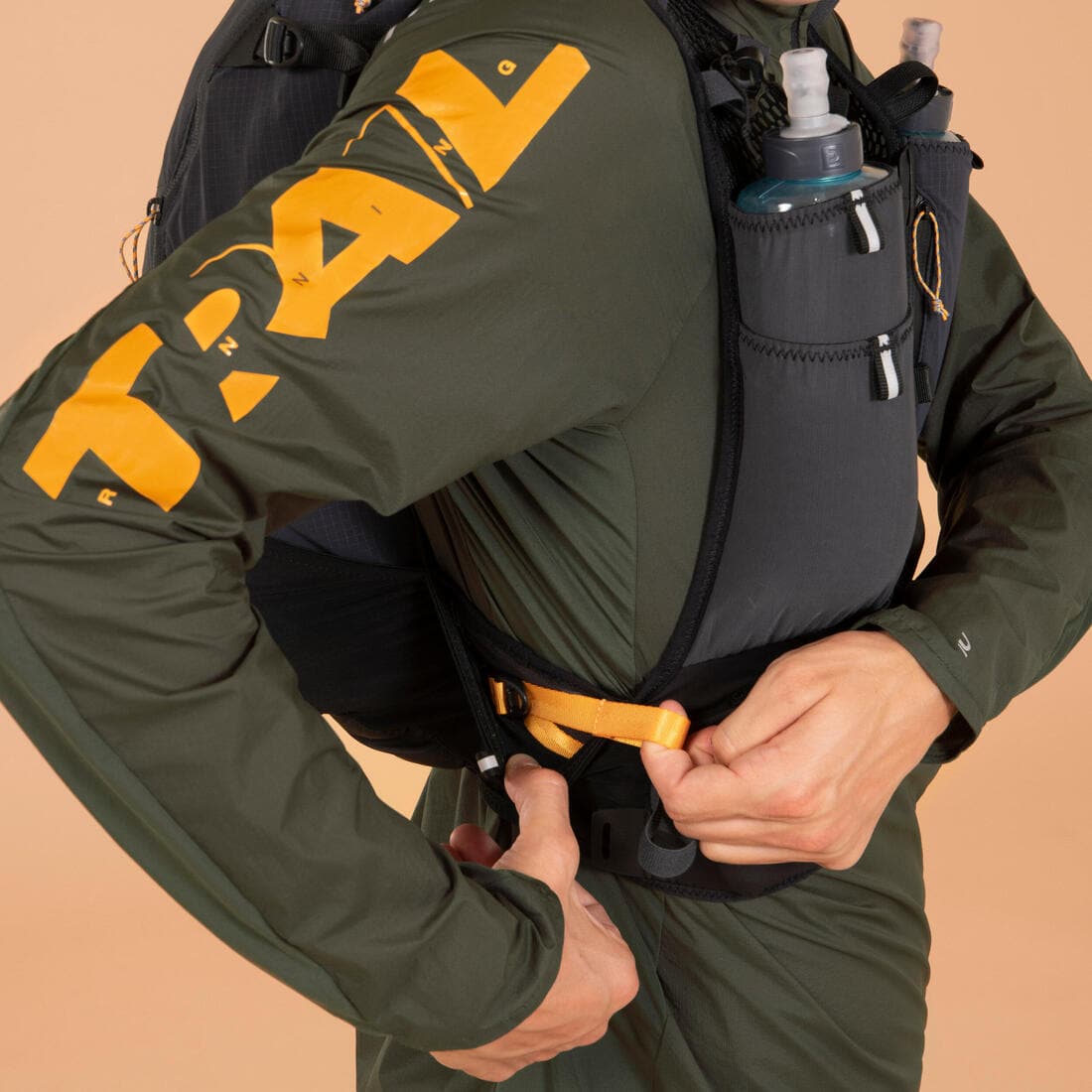 SAC DE TRAIL ULTRA MIXTE 15L NOIR BRONZE