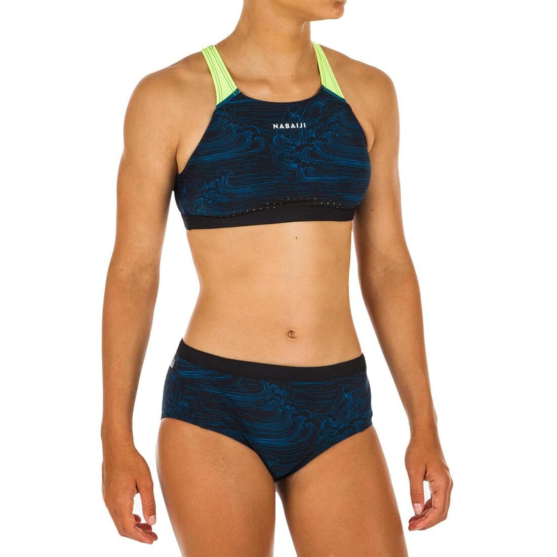 Haut de maillot de bain de natation fille  Kamyleon Wave