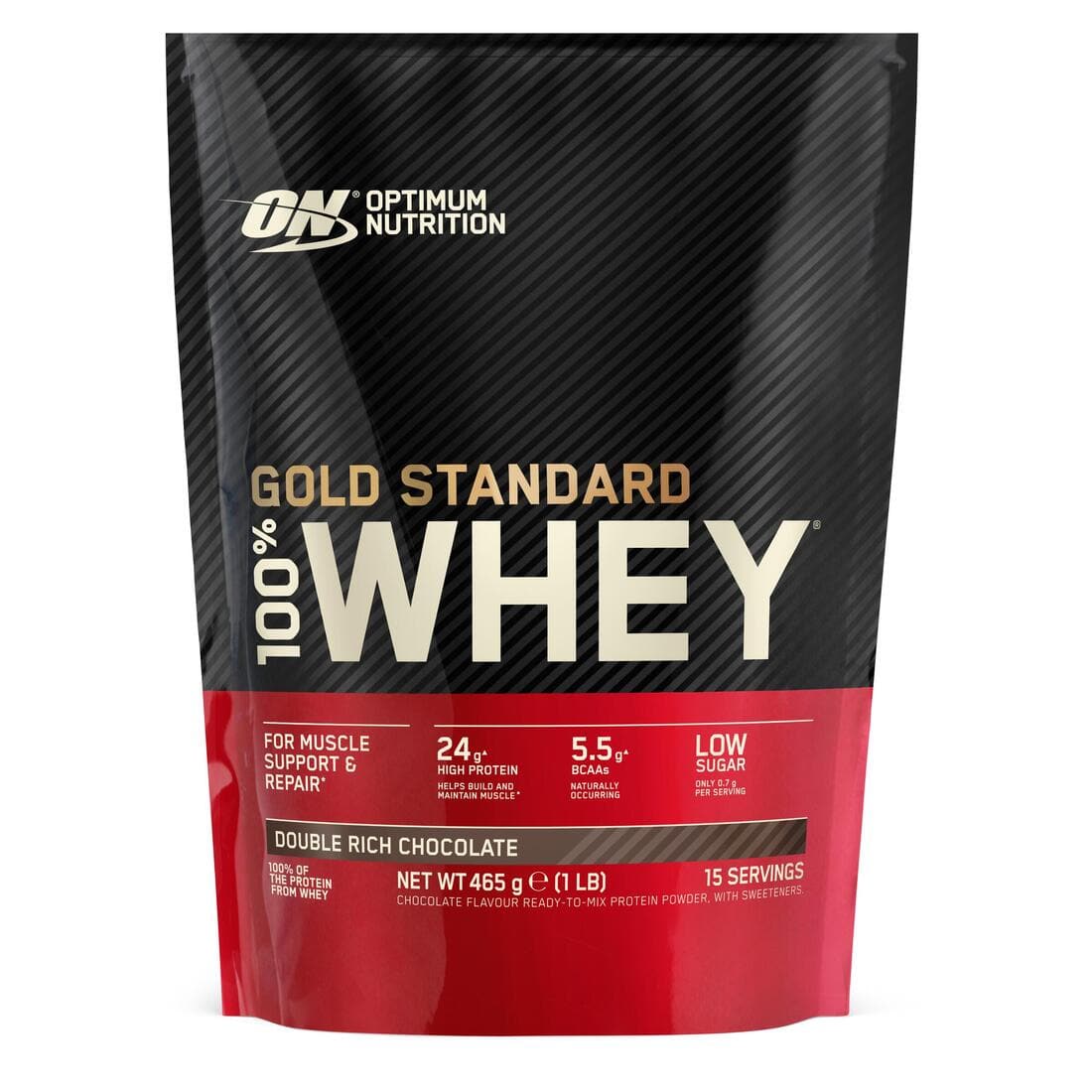 Proteine whey Gold Standard double rich chocolat 465gr