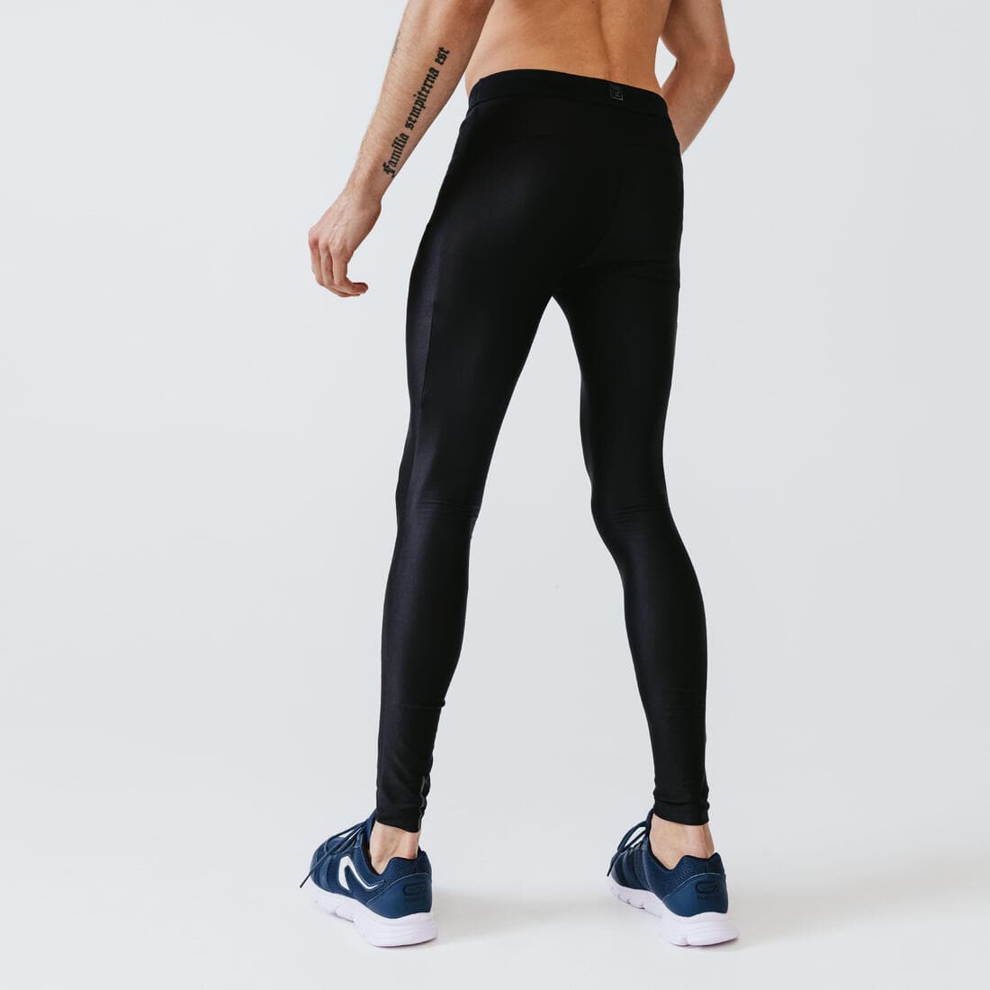 Collant long running respirant homme - Dry Noir