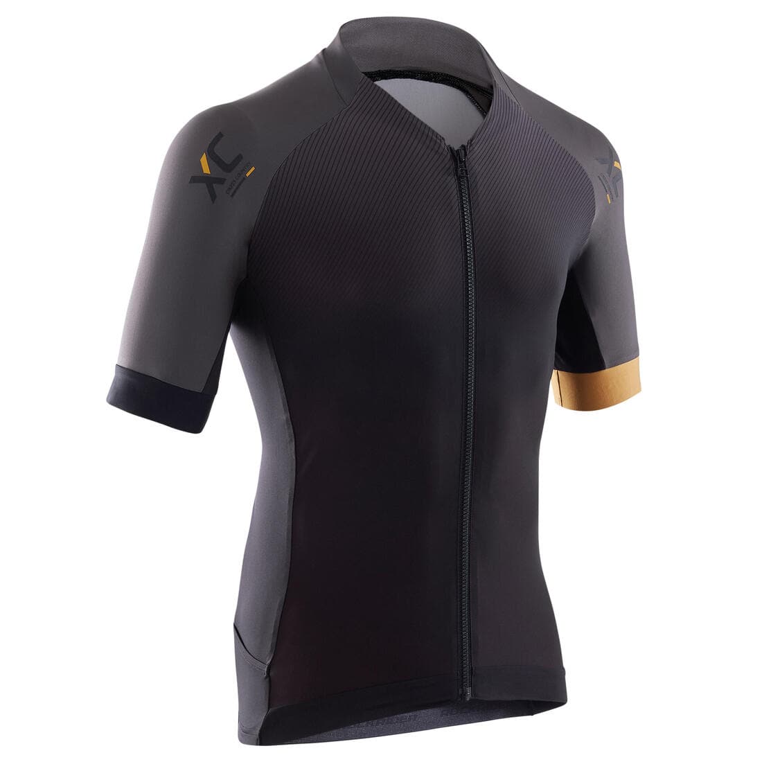 Maillot VTT XC Light Homme Noir et Ocre