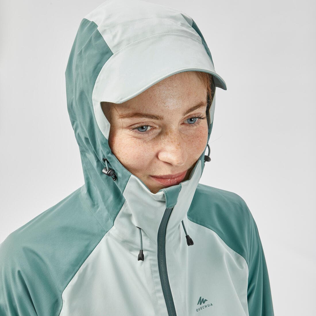 Veste imperméable de randonnée montagne - MH500 - Femme