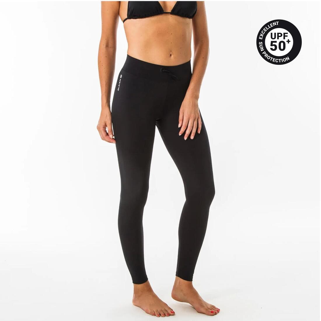 LEGGING ANTI UV SURF 100 FEMME NOIR