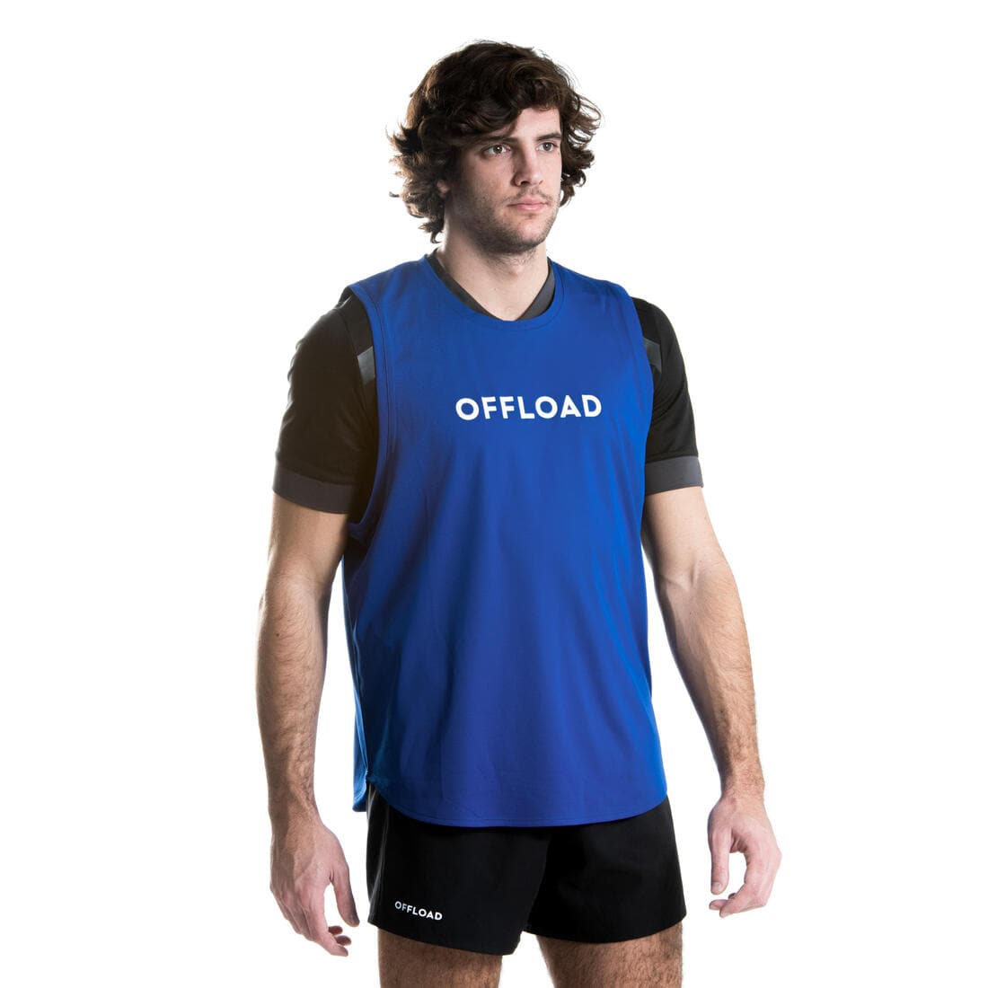 Chasuble de rugby - R100 bleu