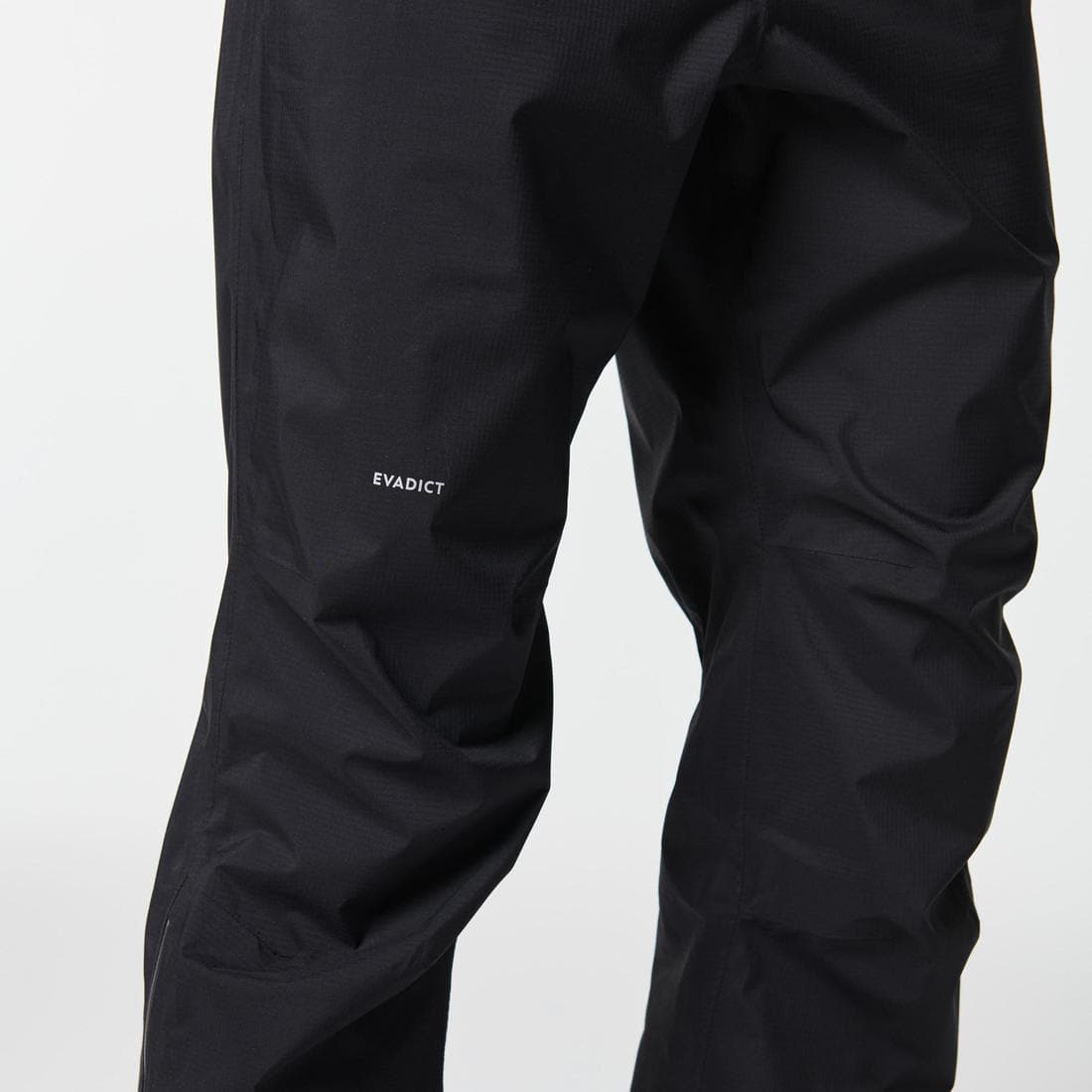 Pantalon de running & trail running imperméable Homme - KIPRUN Run 900 Rain Noir