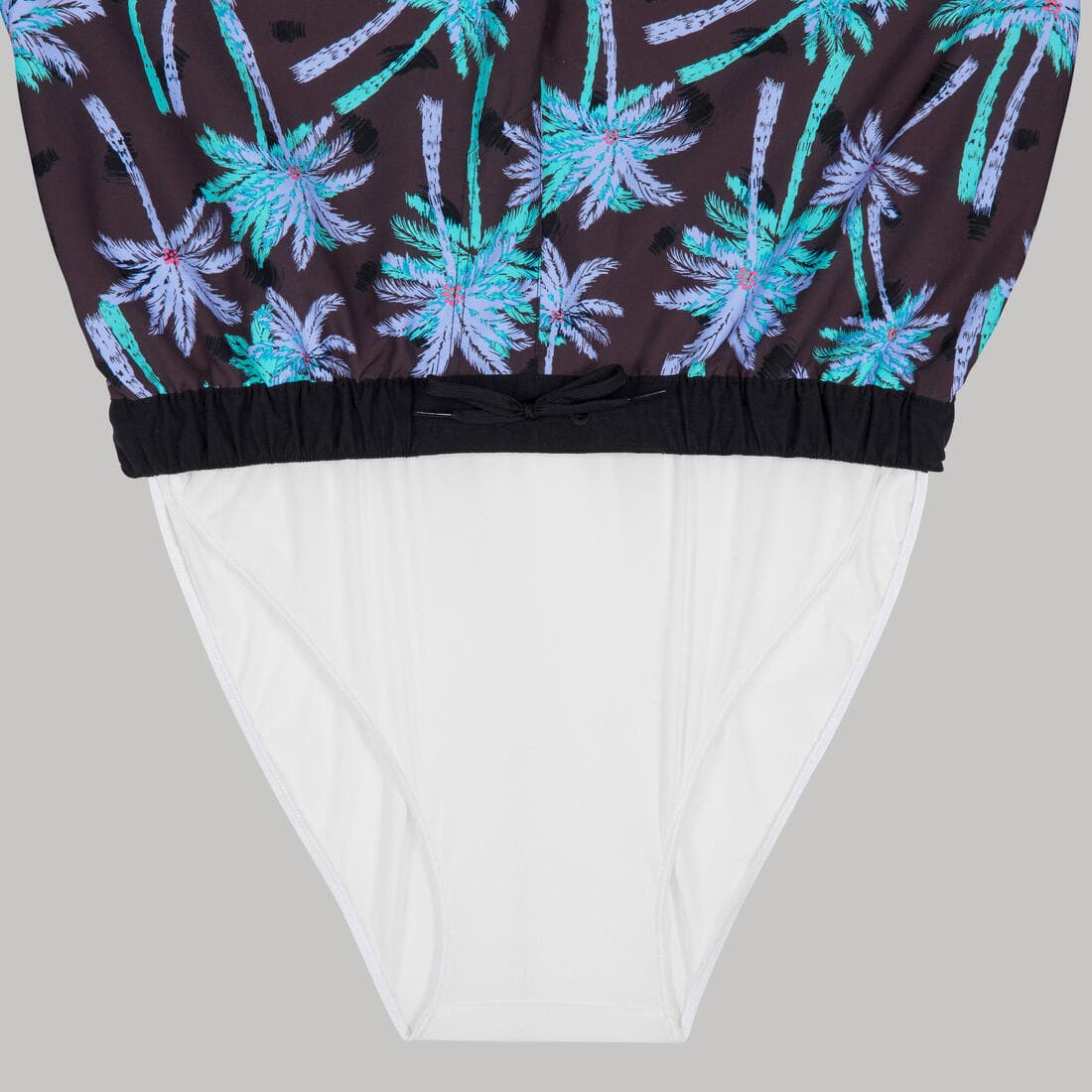 Surf boardshort court 100 SUNSTRIPE GREEN