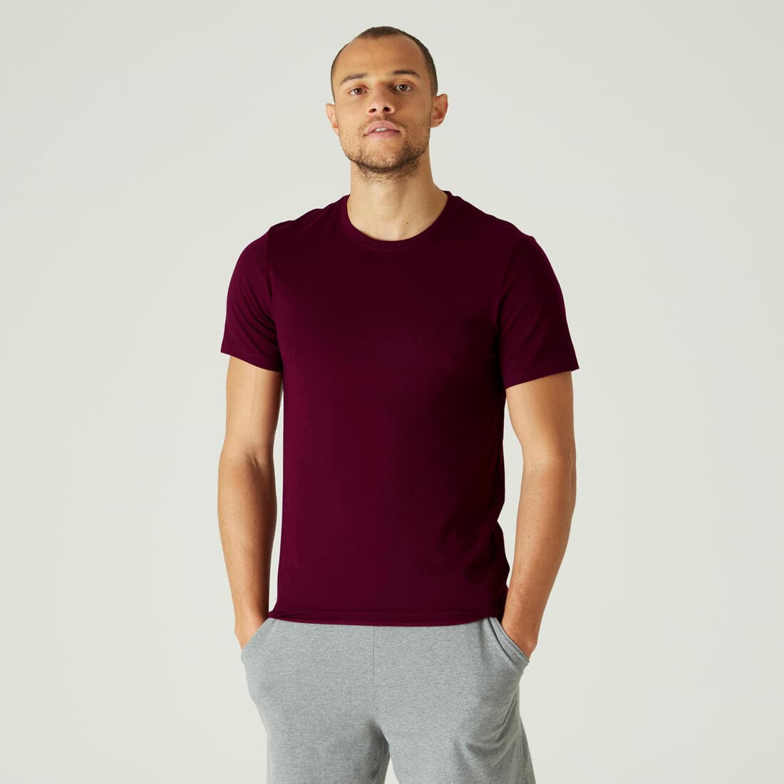 T-shirt slim en coton Homme