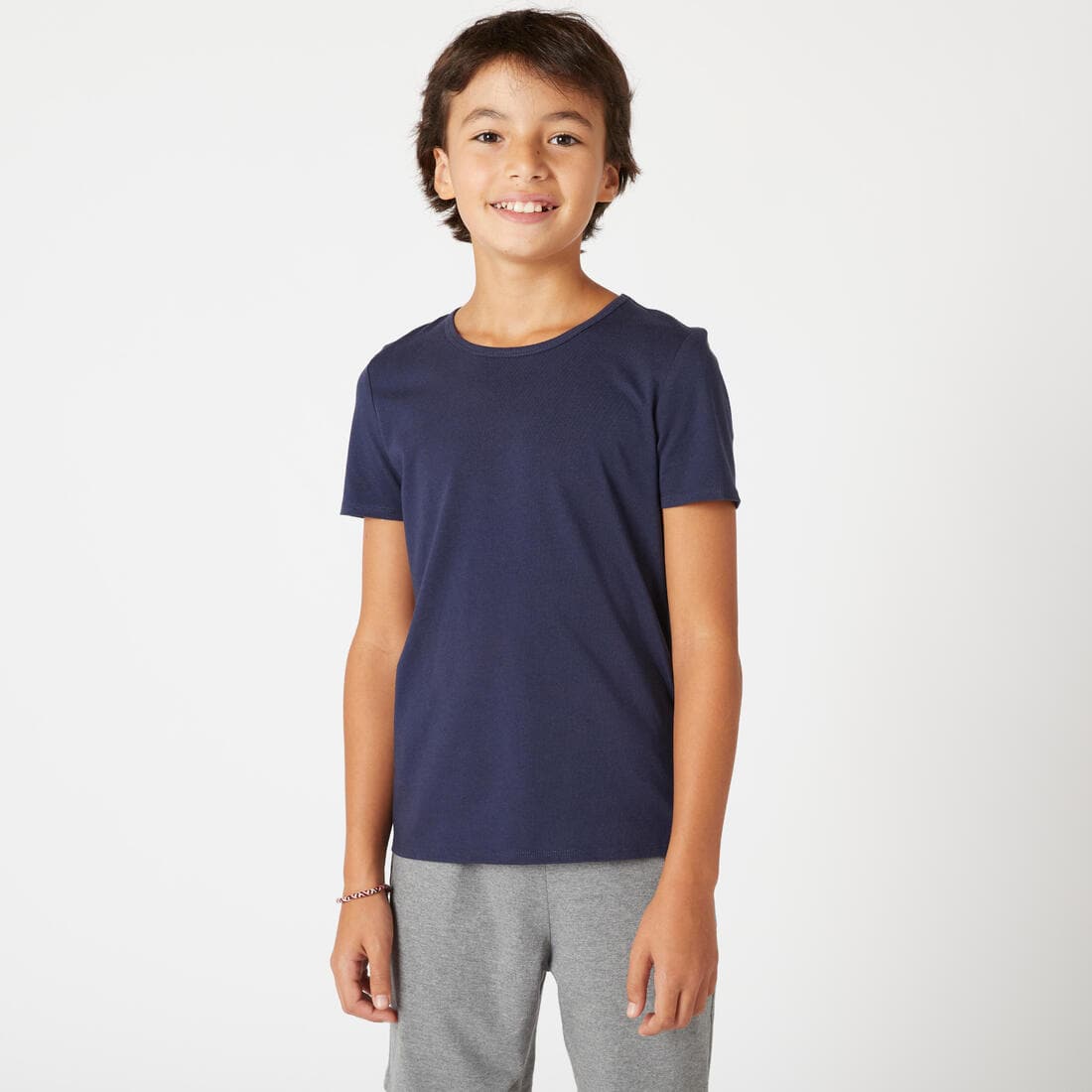 T-shirt enfant coton - Basique marine