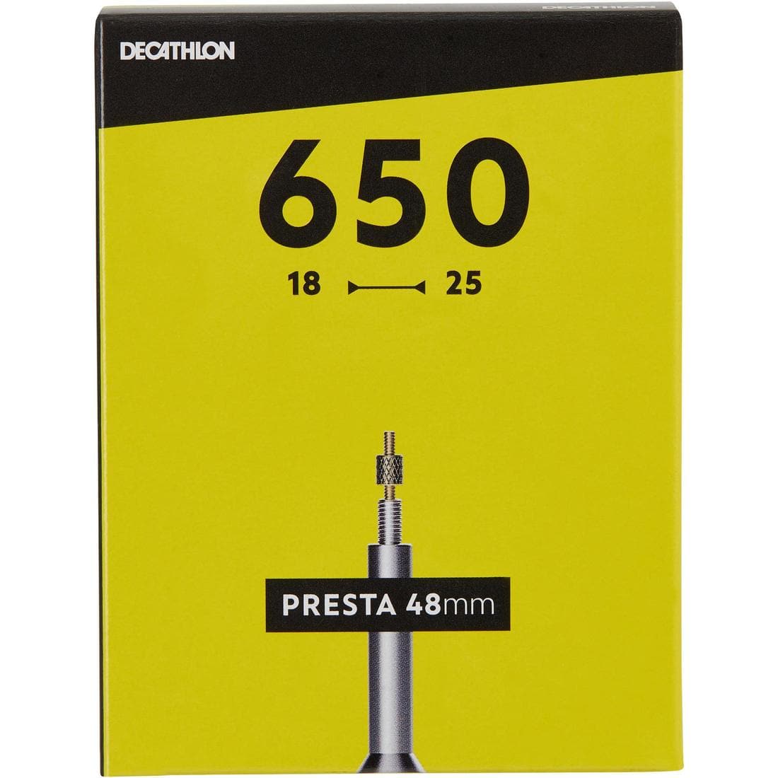 CHAMBRE A AIR 650X18/25 VALVE PRESTA 48 MM