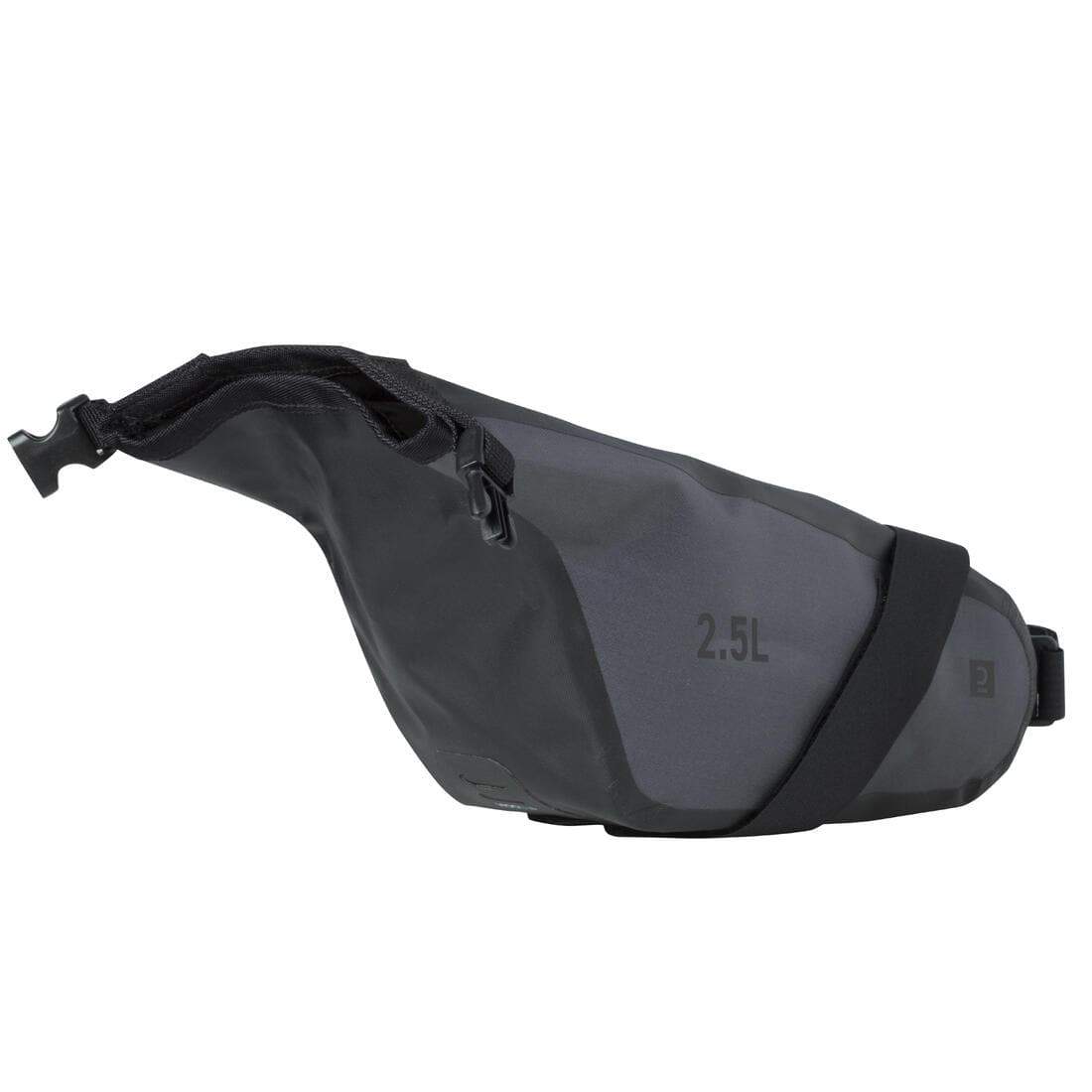 SACOCHE DE SELLE VELO ETANCHE 2,5L NOIR