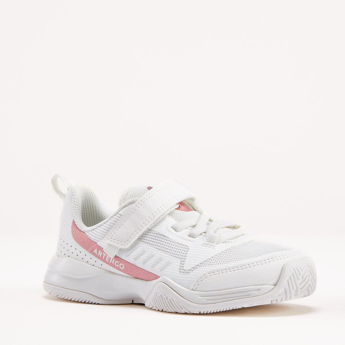 CHAUSSURES TENNIS ENFANT - TS500 FAST KD SCRATCH PINKFIRE