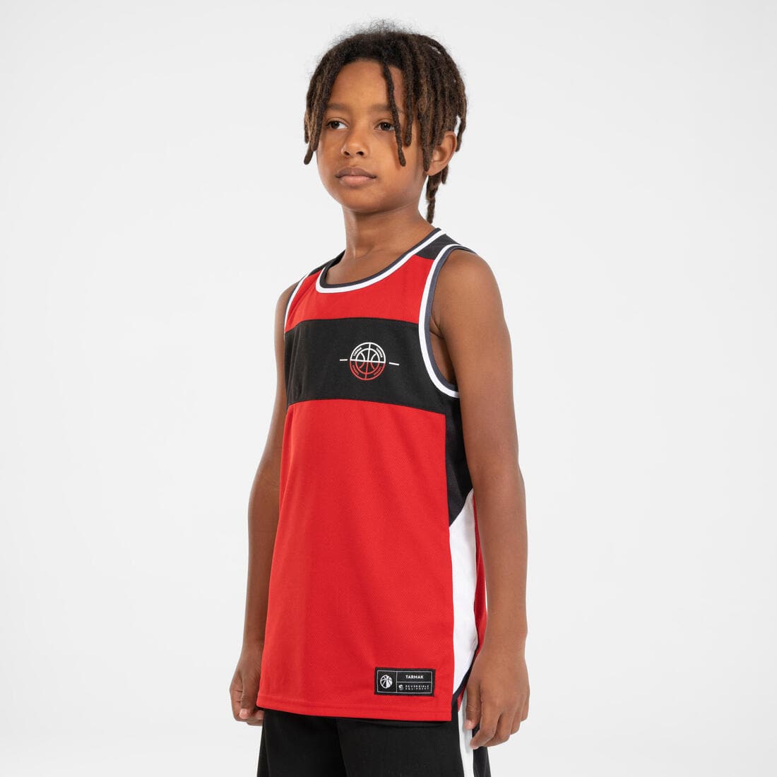 Maillot de Basketball sans manche reversible enfant - T500R JR