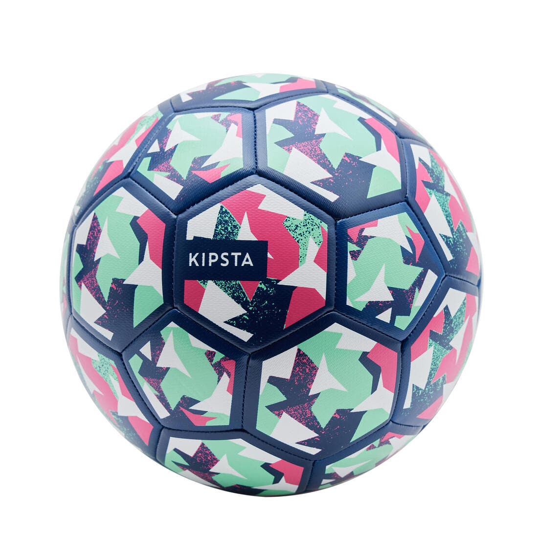 Ballon de football Light LEARNING BALL BLEU VERT VIOLET TAILLE 4