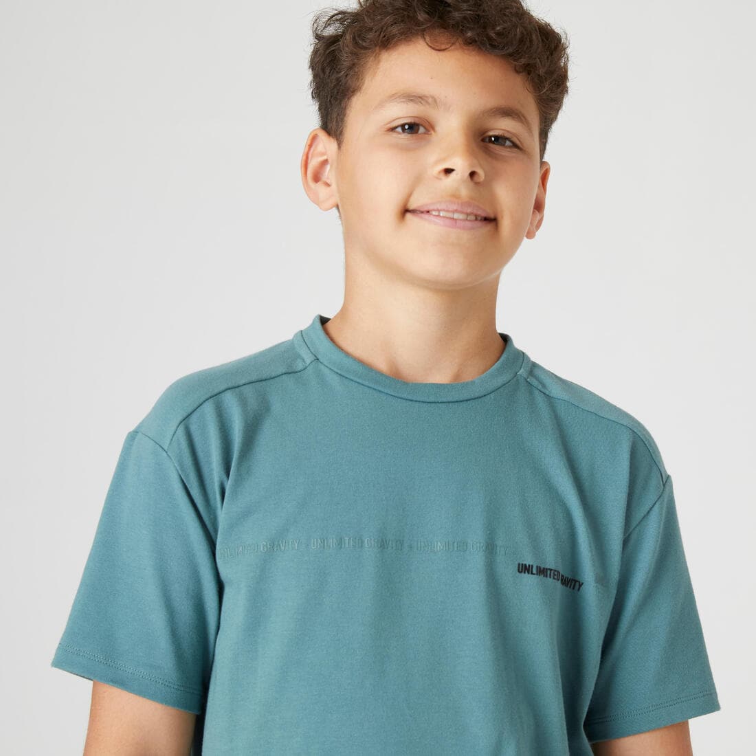 T-shirt enfant coton respirant - 500