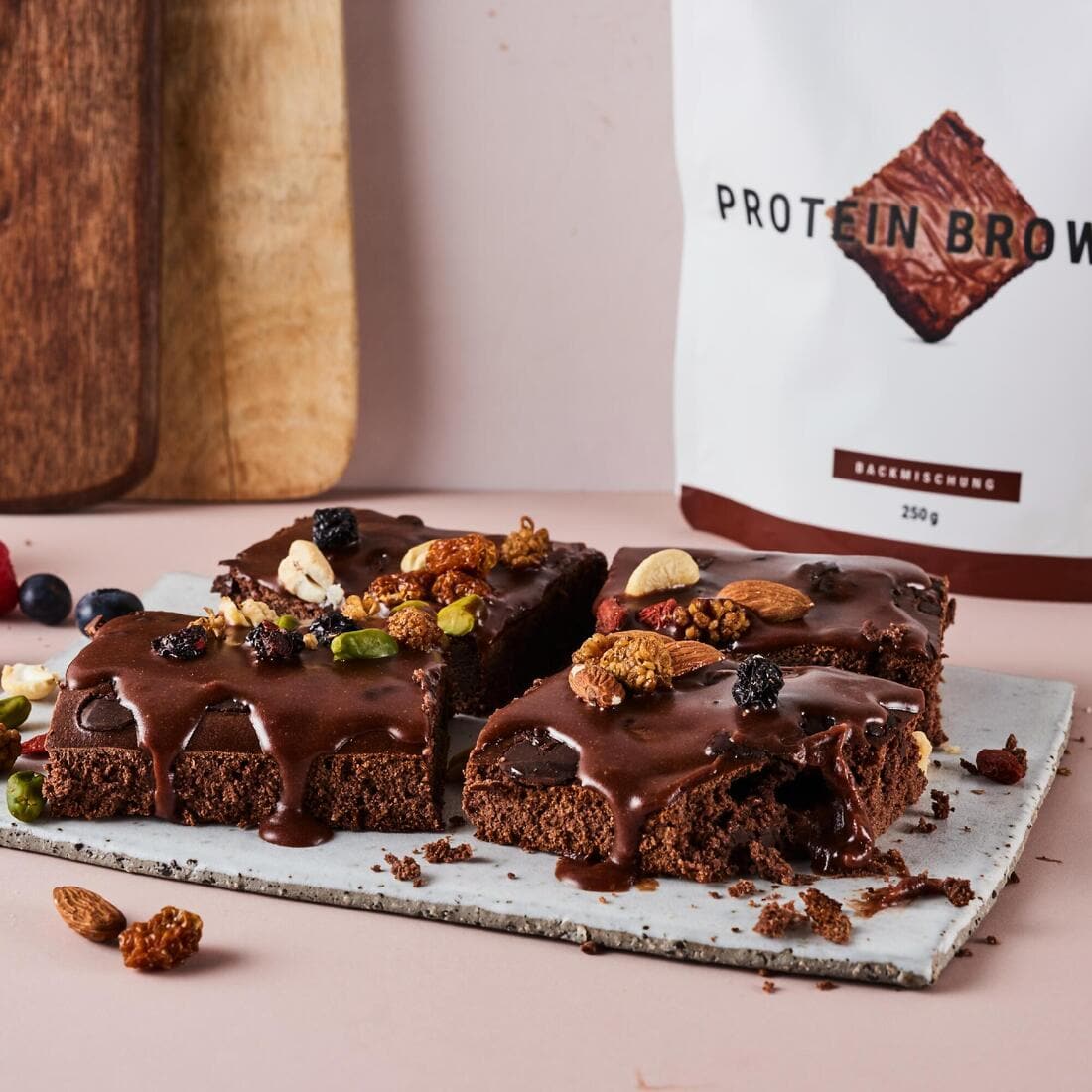 FOODSPRING brownie protéiné goût Chocolat 250g