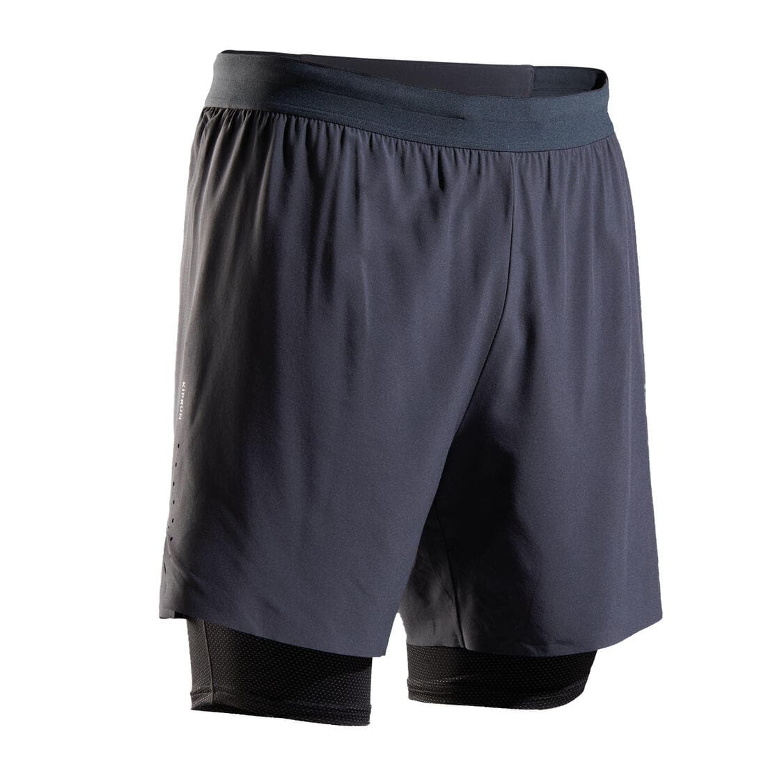 SHORT CUISSARD RUNNING HOMME KIPRUN 2 IN 1