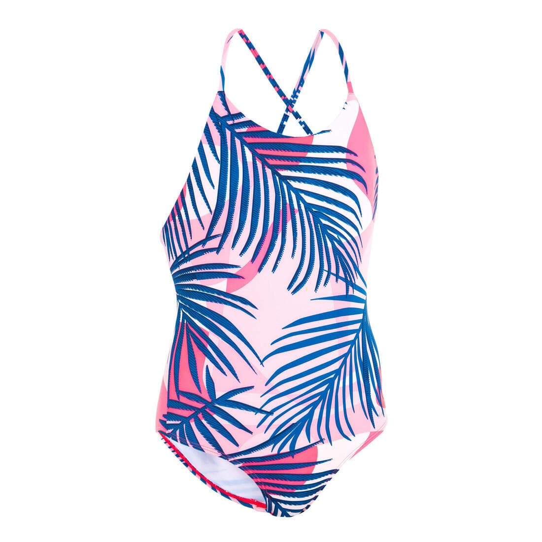 Maillot de bain de natation 1 pièce fille Lila Bird marine