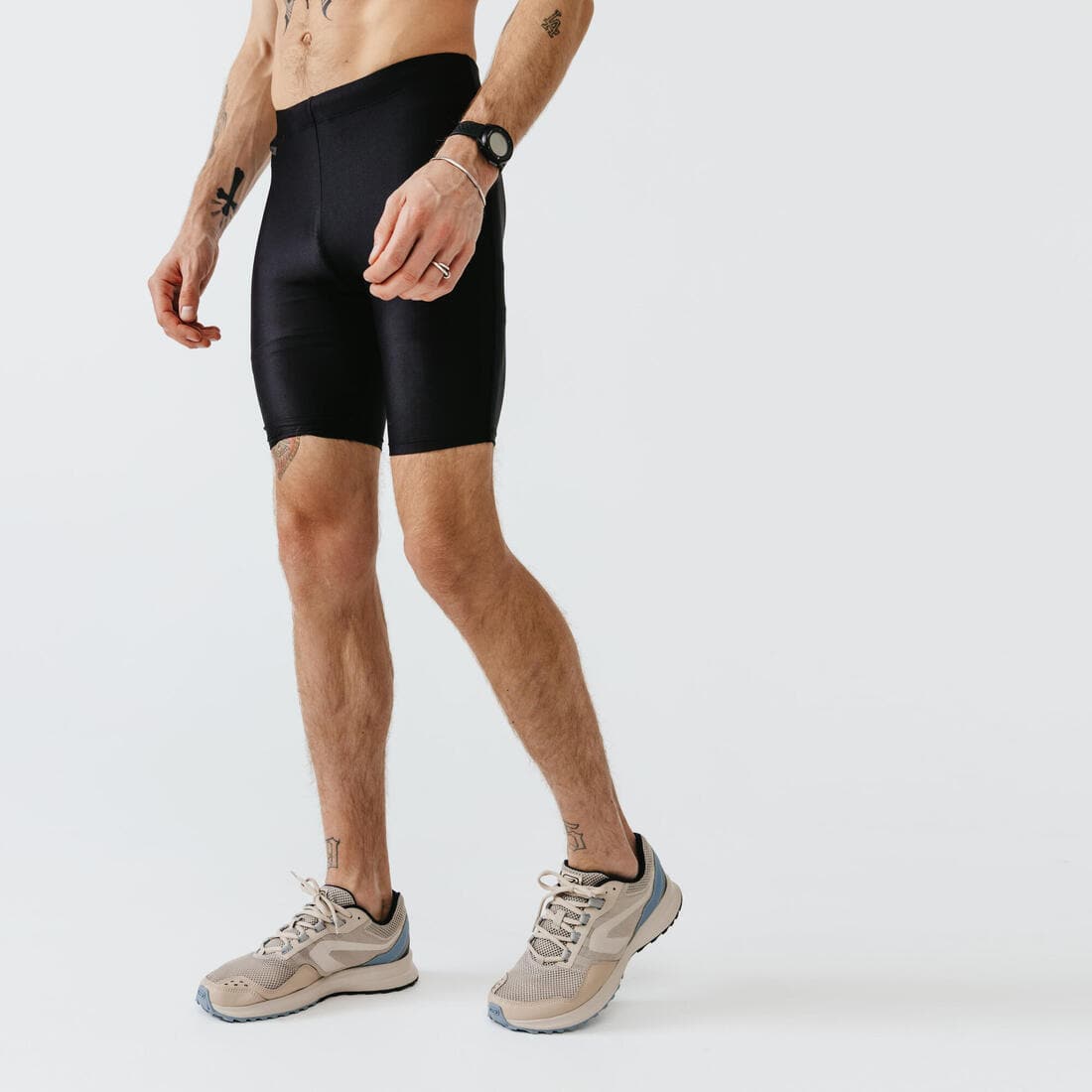 Cuissard running respirant homme - Dry noir