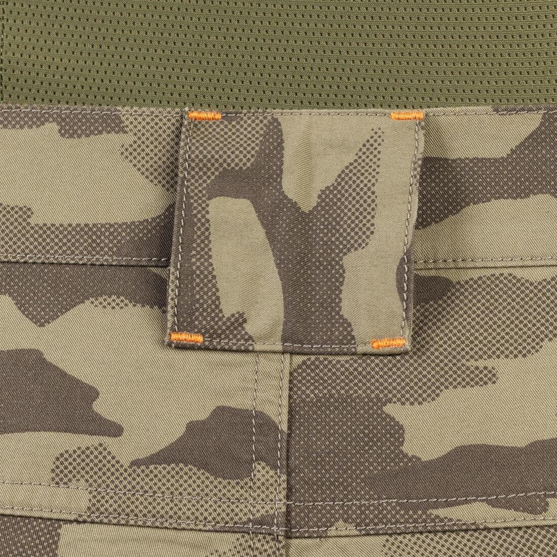 Pantalon léger chasse Homme - 100 camouflage island vert