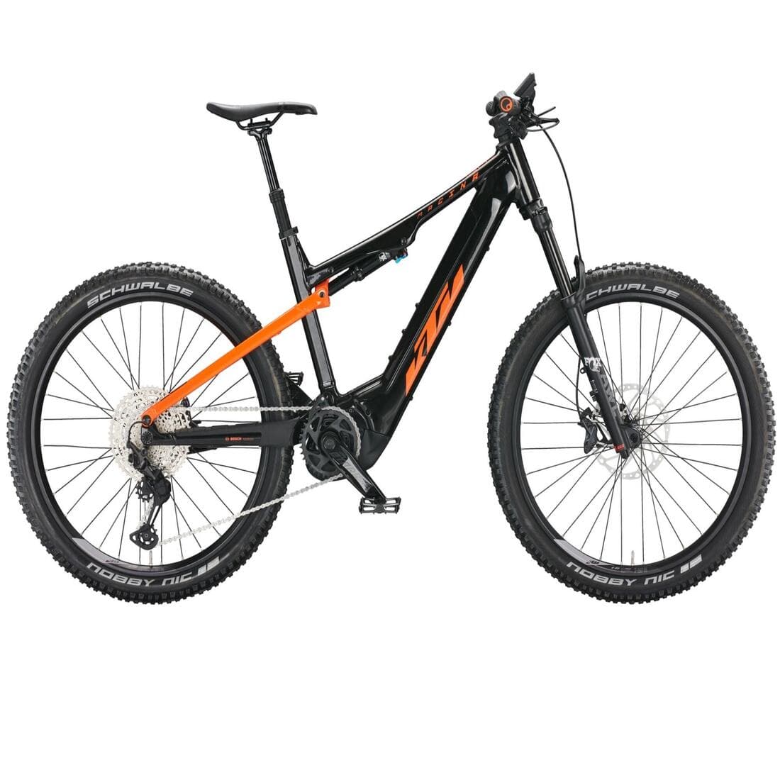 VELO ELECTRIQUE KTM MACINA LYCAN 771 NOIR ORANGE