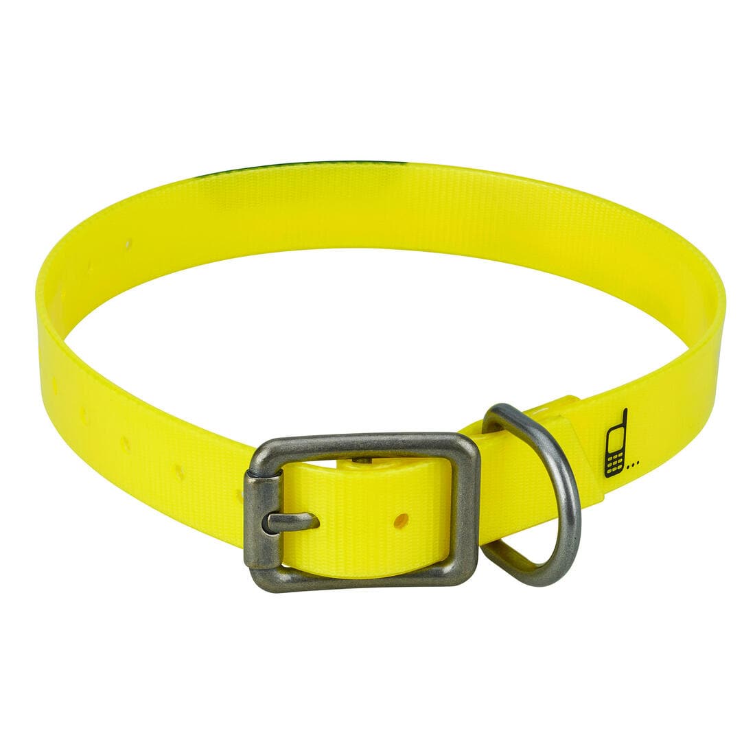 Collier chien Jaune fluo 500