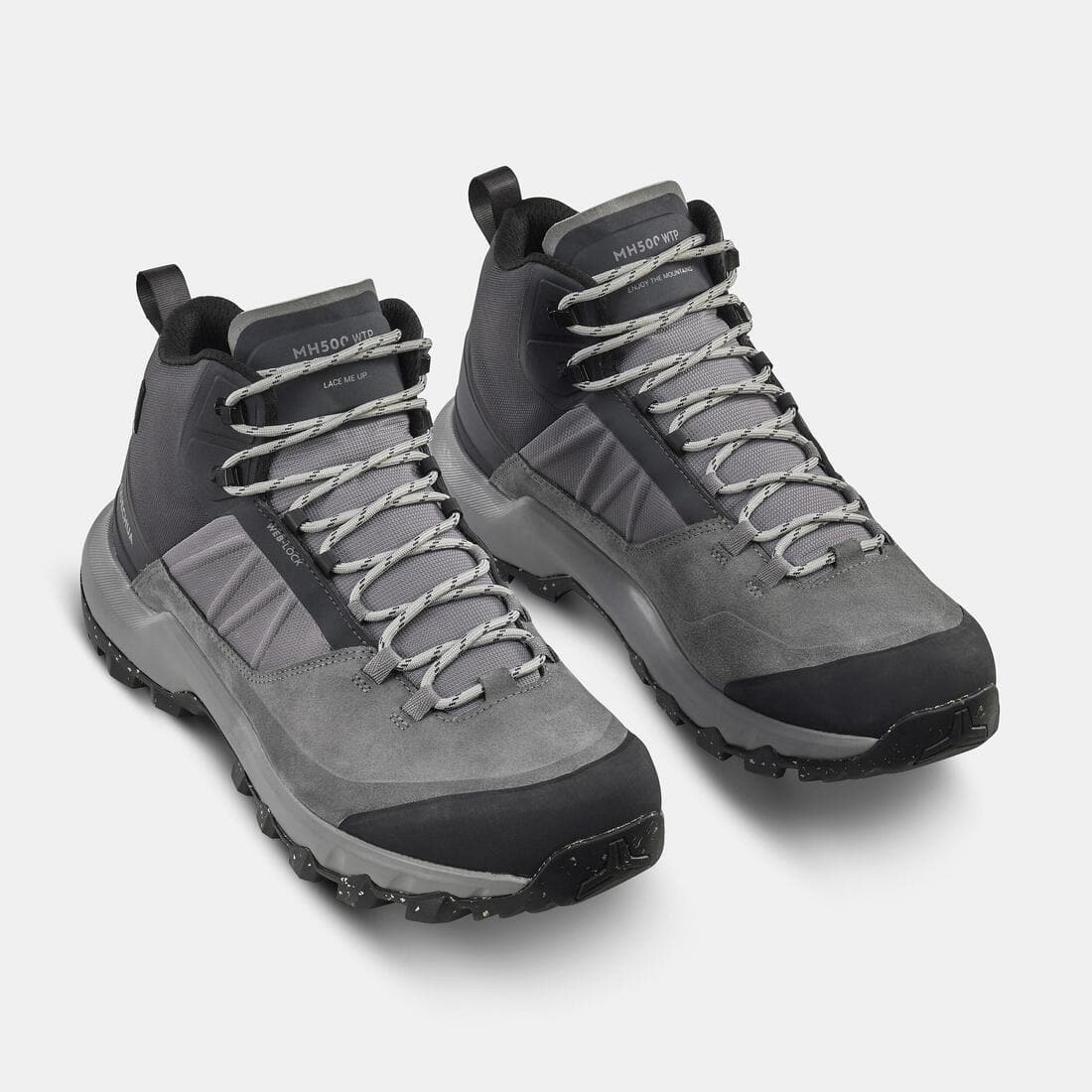 Chaussures imperméables de randonnée montagne - MH500 MID - homme