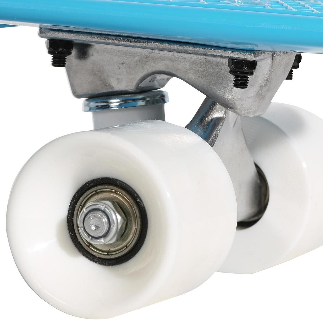 Mini skateboard enfant PLASTIQUE bleu PLAY 500