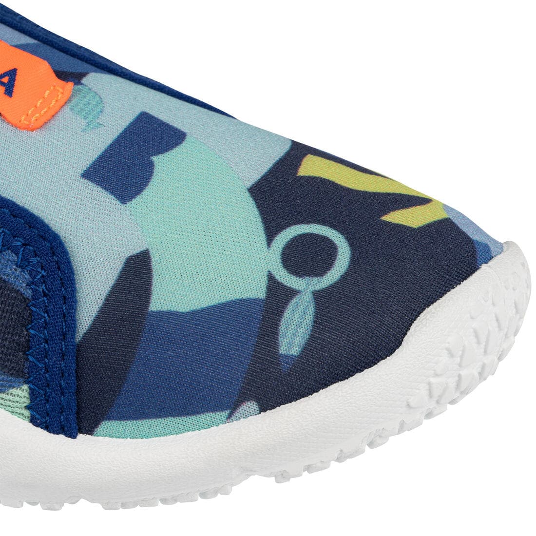 Chaussures aquatiques élastiques Enfant - Aquashoes 120 Beach Party