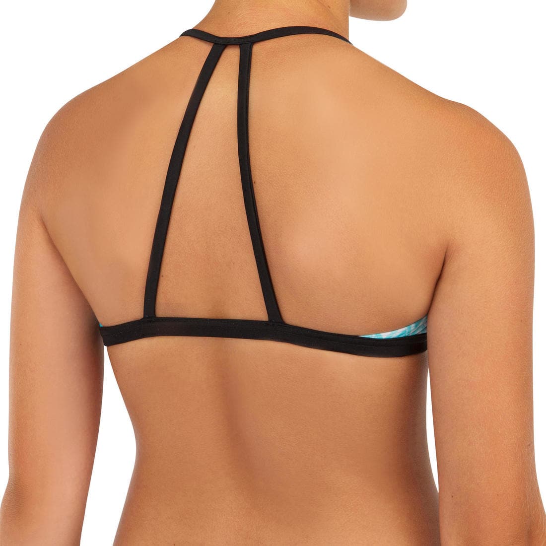 HAUT DE MAILLOT DE BAIN SURF FILLE TRIANGLE BETTY 500