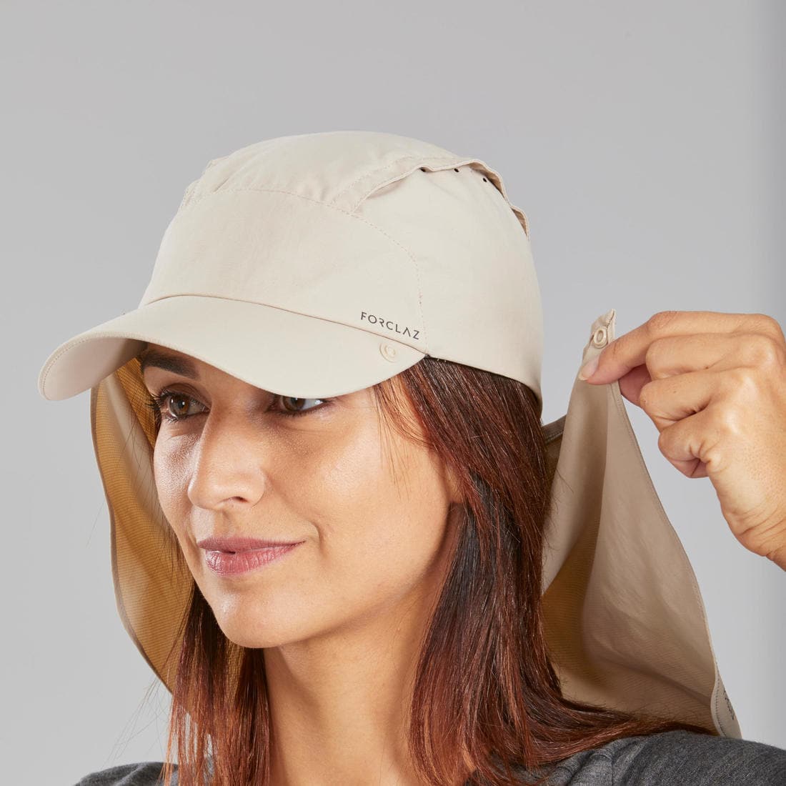 Casquette Cache-Nuque Cache-Cou Sport Beige - Coolibar Reference : 12658