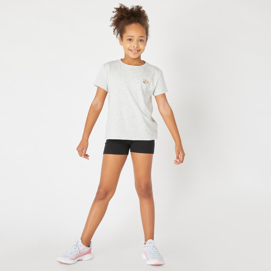 Short multisport court coton fille