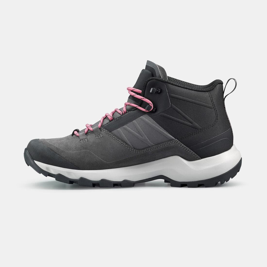 Chaussures imperméables de randonnée montagne - mh500 mid - femme