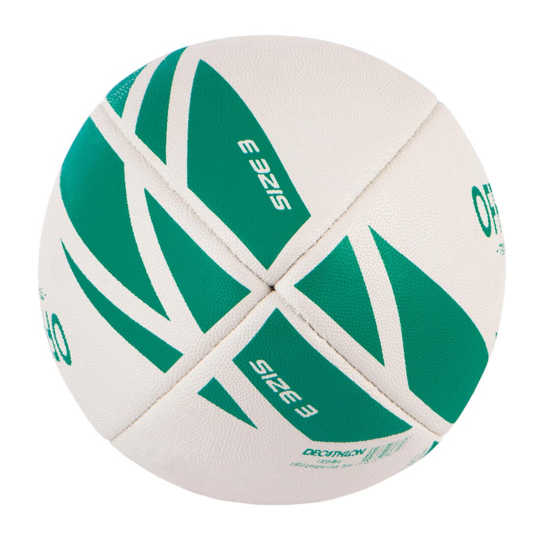 Ballon de rugby - R100 Taille 3 training Vert