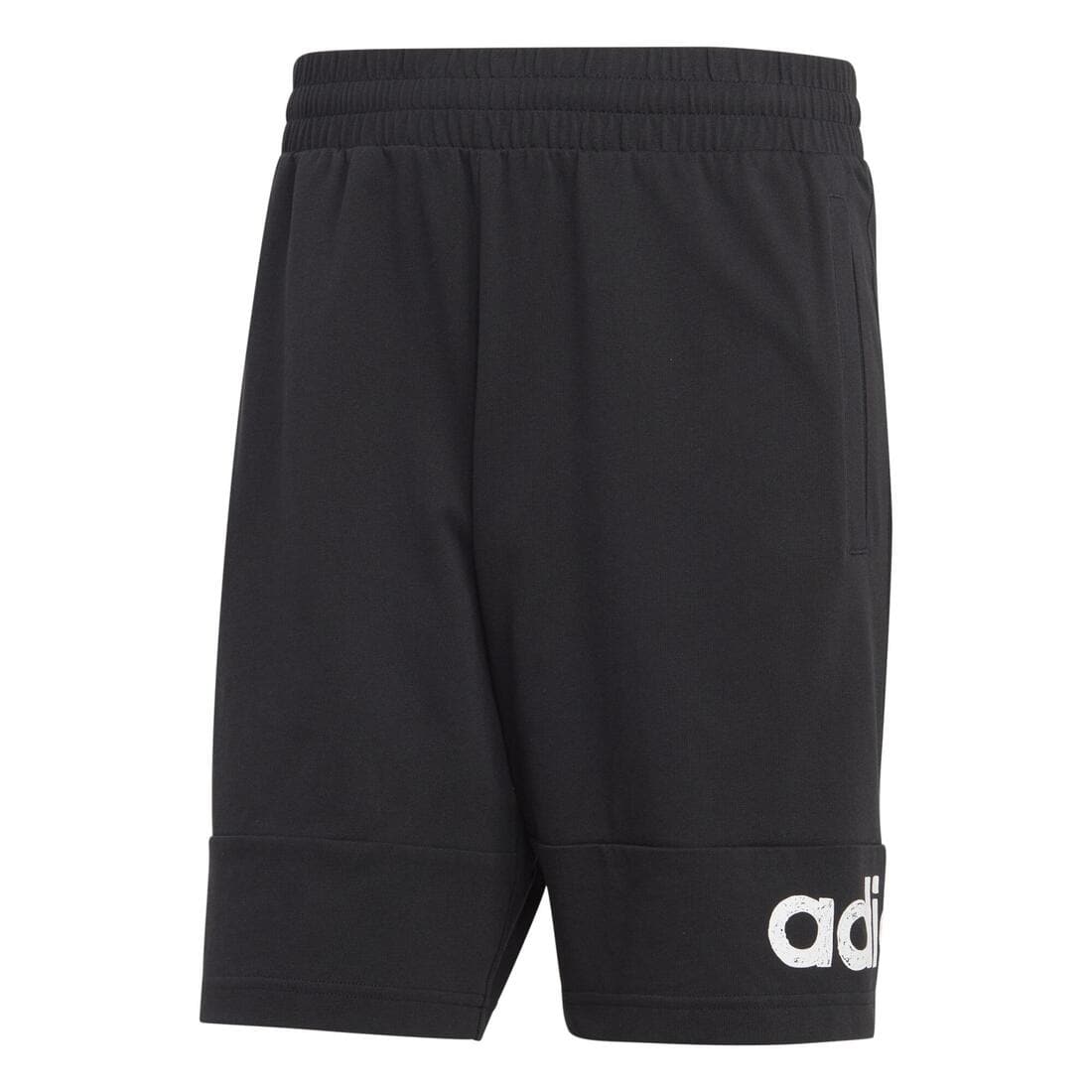 SHORT DE FITNESS ADIDAS HOMME NOIR BLANC