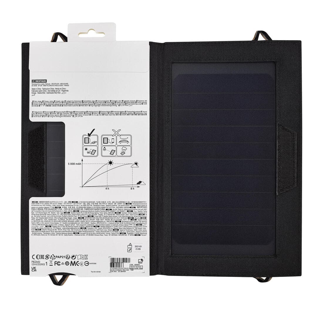 Panneau solaire usb - 10w - slr500