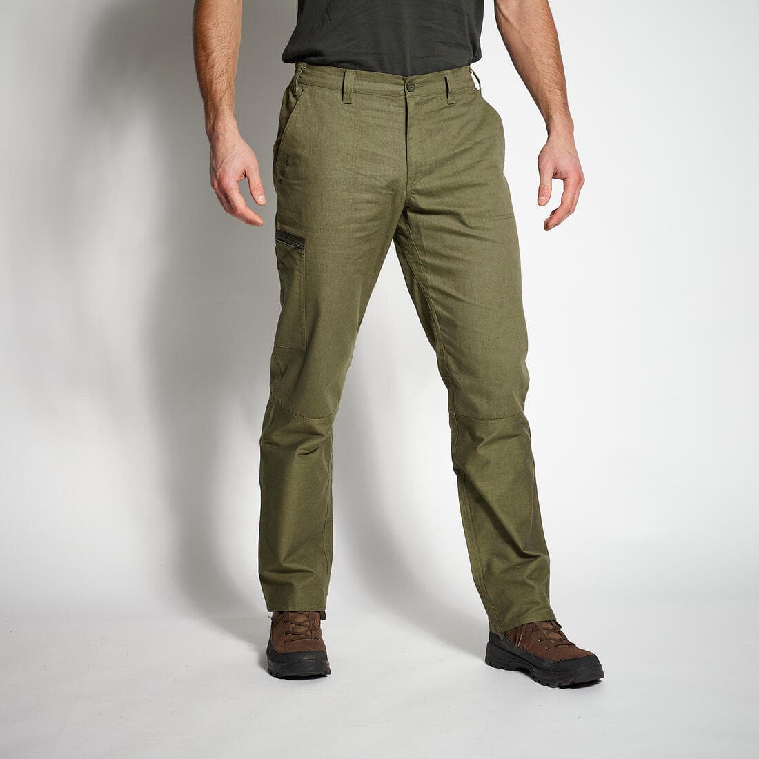 PANTALON RESISTANT STEPPE 100 VERT