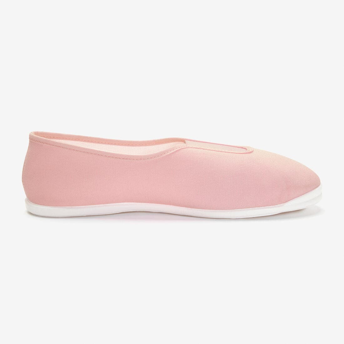 Chaussons gym fille et garçon en tissu rose