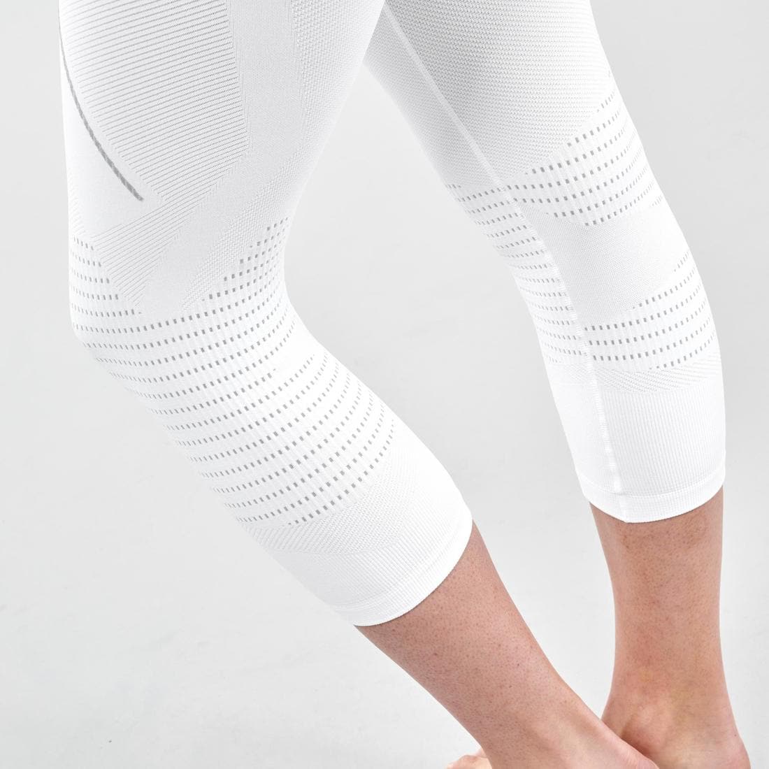 Sous-vêtement thermique de ski Femme, BL 900 seamless bas blanc