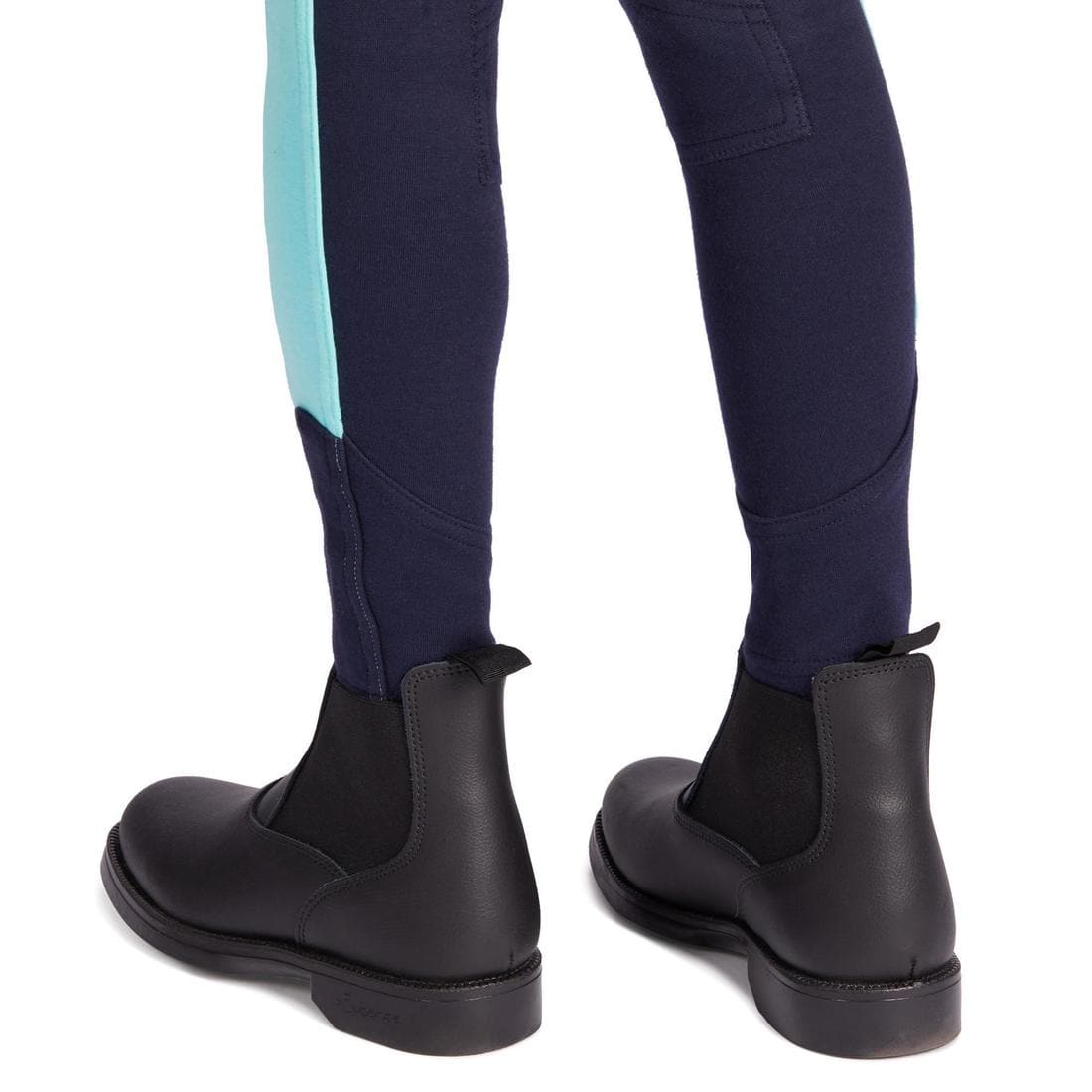 Pantalon équitation  Enfant - 120 marine et