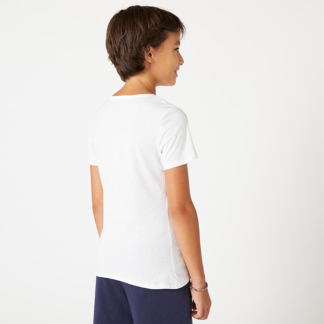 T-shirt enfant coton - Basique marine