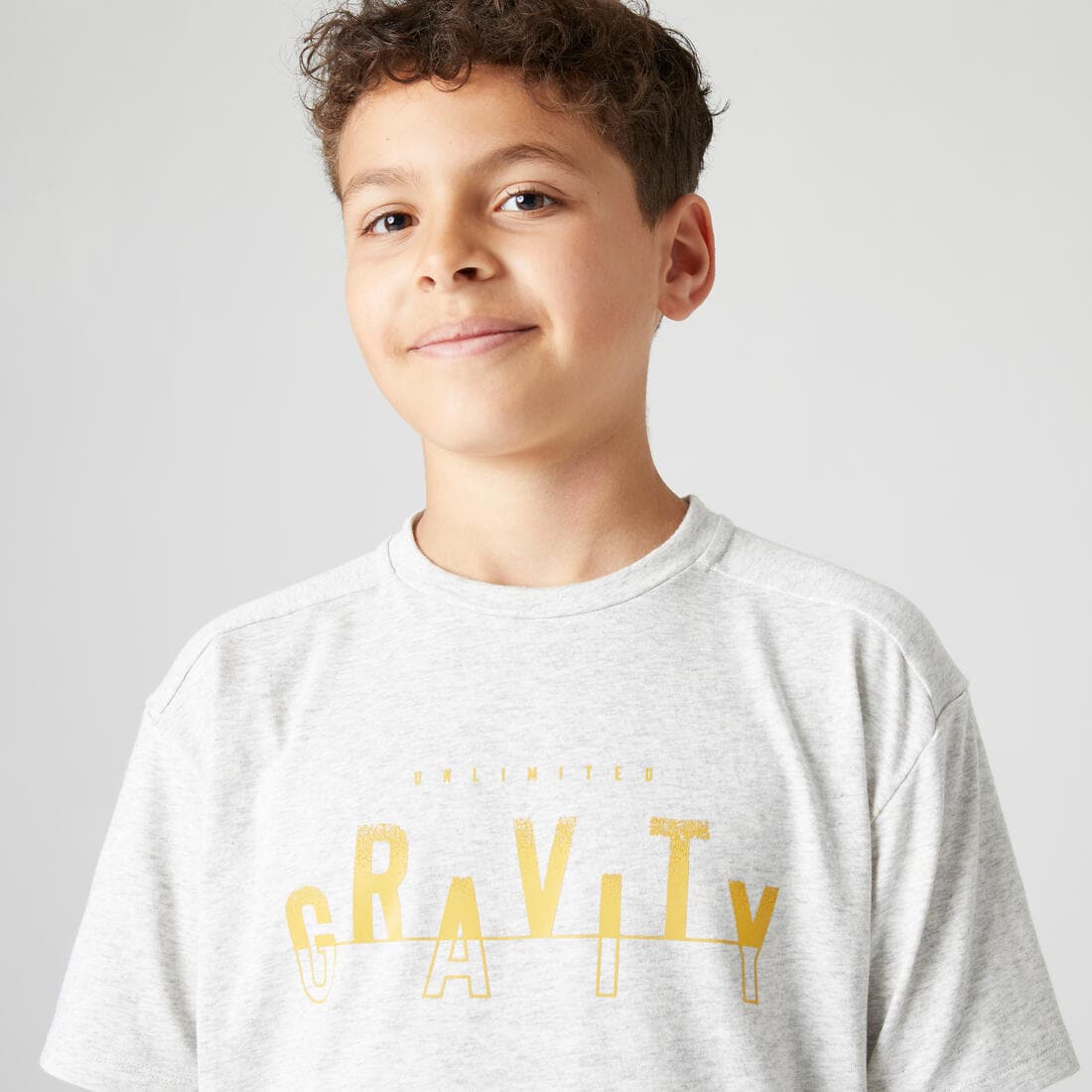 T-shirt enfant coton respirant - 500