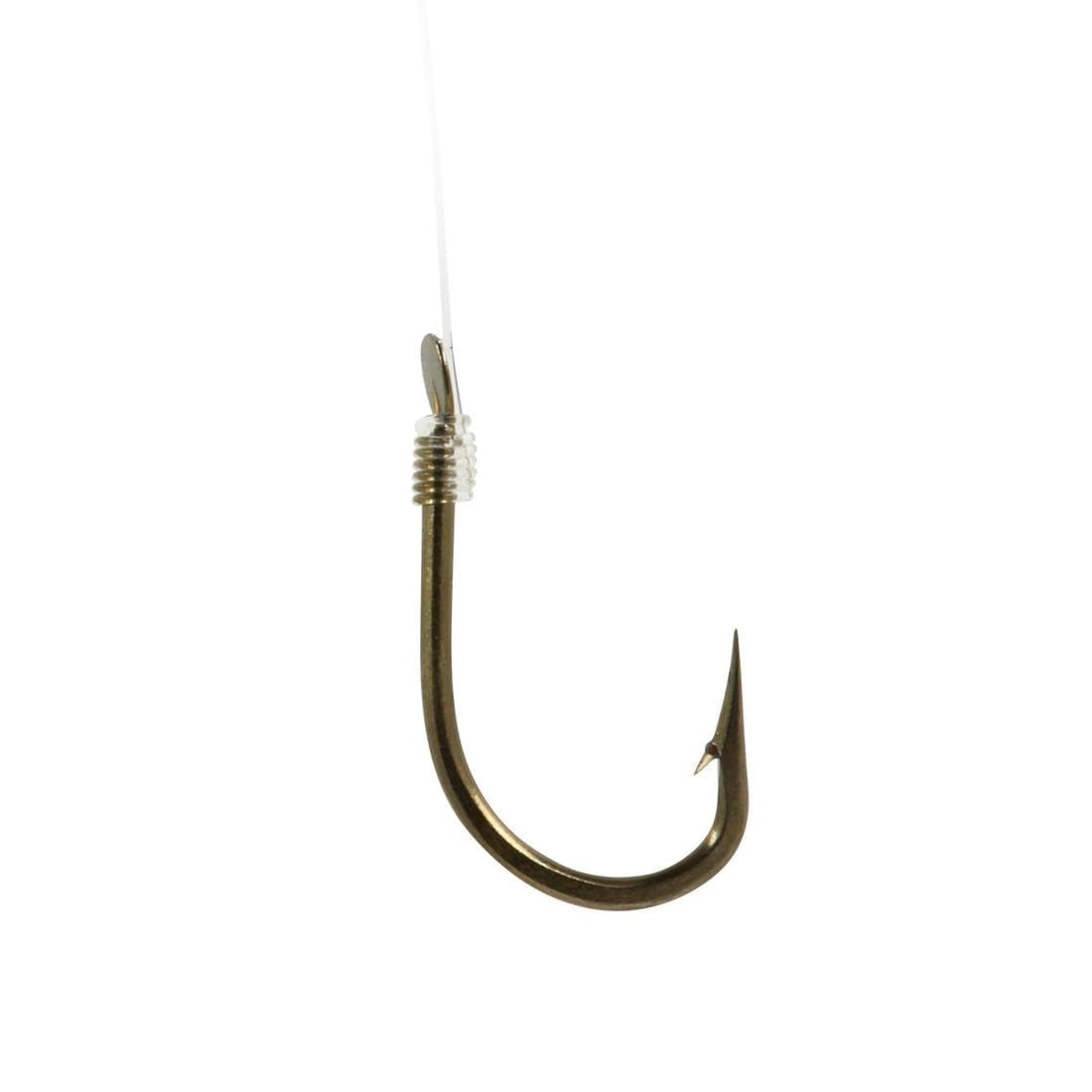 Hameçons montés pêche SN HOOK bronze renverse